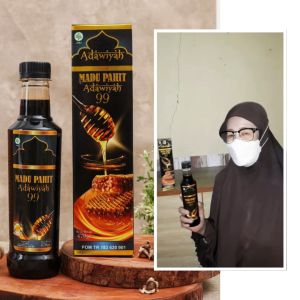 (ASLI) Adawiyah 99 Madu Pahit Hitam Sambiloto Propolis Insulin Tanpa Campuran untuk Stamina Pria