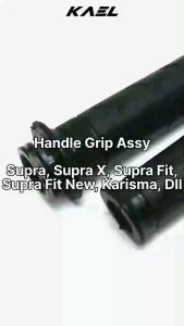 Handgrip Karisma-X & Supra Lama X Fit New 125 Lama Batman Karet Pipa Slongsong Handle Hand grip Fat Vat Pad Handvat Handpad Assy Set
