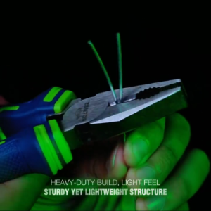 Zentor คีม คีมปากจระเข้ คีมดัด ขนาด 6 8นิ้ว ด้ามจับยาง TPR ฟันคีมแข็งแรง ตัดแม่นยำ Combination Plier