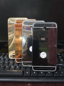 Bumper Mirror Case Zenfone Max ZC550KL Z010D Bumper Miror Case Metal Almunium