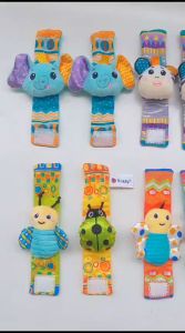 [BIG SALE] WRIST SOCK SET SOZZY Mainan Bayi Rattle Gelang Kaos Kaki Rattle Mainan Bayi Wrist rattle set