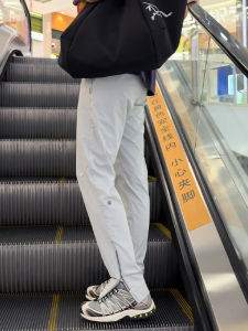 Quần Ống Rộng Nhanh Khô American Micro-Leg Nam Mùa Hè Mỏng Mềm Mại Quần Leo Núi Ngoài Trời Quần Leo Núi