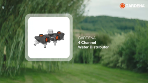 GARDENA ข้อต่อก๊อกน้ำหัวแยก 4 ทาง (08194-20)