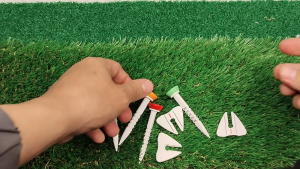 Golf Tee ที กอล์ฟ สามารถปรับความสูงได้ มีให้เลือก 4 สี มั่นคงทนทาน ปรับการตีลูกให้เหมาะสมที่สุด