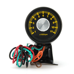 RYSJM | Đồng Hồ Đo Tốc Độ Đa Năng Có Thể Điều Chỉnh 1000-11000 Vòng/phút Đèn LED Màu Đỏ Pro Shift Light Đồng Hồ Đo Ô Tô Có Nắp Phụ Kiện Ô Tô Cho Xe