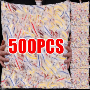 50-1000x พลาสติกคลุมอาหารแบบใช้แล้วทิ้งสีสันสดใสพลาสติกห่ออาหารคลุมกระเป๋าใส่ของทำจากไนลอนฝาปิดในครัวกระเป๋าเก็บของ