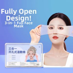 Opening Stretchable Face-specific Moisturizing Cotton Pads