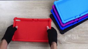 LENOVO TAB M8 HD TB-8505X TB-8506X / TAB M8 4TH GEN TB-300XU Shockproof Soft Silicon Case WITH STAND