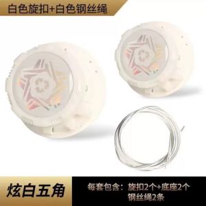 Rotate Button Shoelace Kids Rotating Buckle Tie-Free Quick Shoelace for Lazy People Holder Creative Knob Shoelace