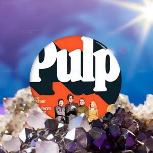Alternative rock the P-pulp band 58mm Cute Anime Figure Icon Badge Handmade Tinplate Brooch for Backpack Clothes Chest Ornament