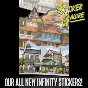 HIMALAYAS AQUAFLASK INFINITY STICKER (WATERPROOF AND SCRATCH PROOF VINYL LAMINATED STICKER)