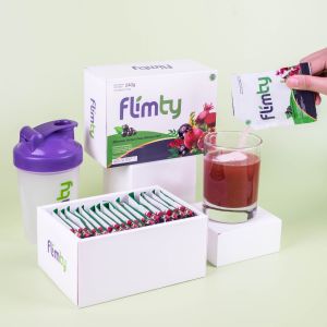flimty fiber obat pelangsing herbal (1 box isi 16)
