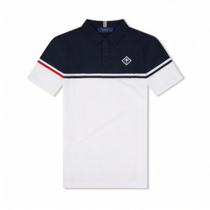 RYDER CUP EST.1927 | Elastic Breathable Soft Contrast Collar Golf Mens Polo Shirt