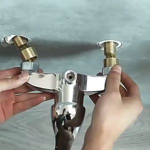 Faucet Extended Bent Foot Replacement Parts Shower Mixer Tap For Bathroom Faucets