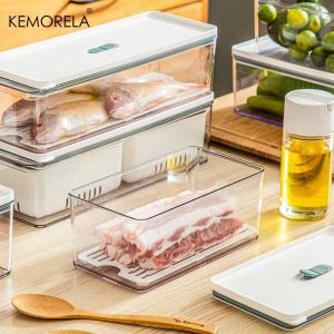 BPA-Free Plastic Food Storage Containers with Lids Kitchen Organizer for Pantry Fridge & Freezer Vegetables Leftovers Stackable