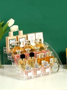 ชั้นวางของอะคริลิค ชั้นวางโมเดล ชั้นวางเครื่องสําอาง ต่อเนื่อง 3/5/7 ชั้น หนา 2มิล สําหรับจัดระเบียบ Gundam หลายชั้น