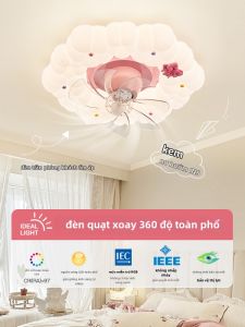 OUCHAO | Petal-shaped Ceiling Fan Light 360 Swivel Eye Protection