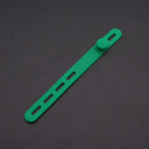 5PCS Soft Silicone Cable Ties Reusable Cable Winder Organizers Adjustable Fastening Wire Straps Multi-Purpose Cord Holder