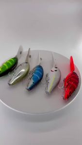 1Pcs 12.5cm 24.5g Crankbait Fishing Lure Floating Wobbler Artificial Hard Bait Long Casting Good Treble Hooks Bass Pike Tackle