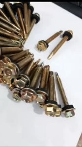 Baut Baja Ringan Roofing Screw Ruping 12x65 /50pcs