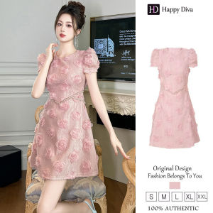 Happy Diva Womens Dresses Pink Dresses Cropped Dresses A-Line Dresses Printed Dresses 91302