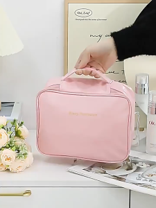 𝗨𝗥𝗕𝗔𝗡𝗛𝗢𝗠𝗘𝗦  3 In 1 Multifunctional Partition Makeup Bag Organizer Travel Waterproof Cosmetics Storage Bag Pouch