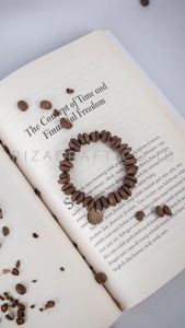 Gelang dari Biji Kopi ASLI Mentah aroma Wangi untuk Terapi Relaksasi Pria Wanita Unik Etnik