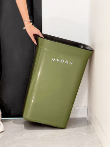 ถังขยะครัวแบบไม่ต้องงอเข่าความจุขนาดใหญ่ 2025 รุ่นใหม่ สำหรับห้องน้ำ ห้องนั่งเล่น ถังขยะพิเศษสำหรับใช้ในบ้าน