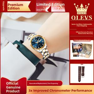 OLEVS | Simple Steel Strap Womens Watch