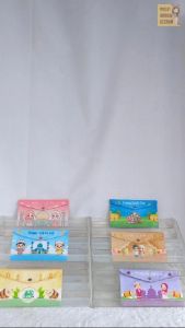 Dompet Klip Lebaran Bisa Untuk Fitrah Uang Kertas Tanpa Dilipat Dompet Amplop THR Fitrah Idul Fitri Eid Mubarak