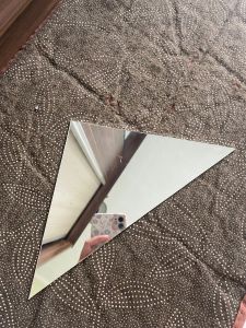 20 Pcs Kaca Cermin Rectangular Minimalis 15CM X 15CM (Paket Isi 20 Pcs)Termurah/Dekorasi Hiasan Dinding Rumah Minimalis