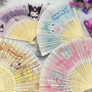 kipas tangan kipas lipat sanrio hello kitty cinamoroll kuromi