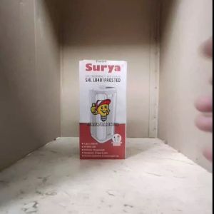 Lampu Emergency LED SHL-L8401FROSTED Surya Cahaya Putih Rechargeable Original SNI