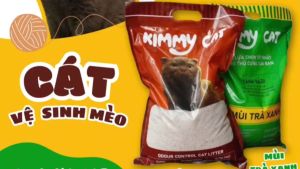 CÁT VỆ SINH CHO MÈO KIMMY CAT.