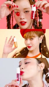 [เซต 3 ชิ้น] MILLE ACEROLA VIT C JELLY FIX TINT ลิปเจลลี่ทิ้นท์ สีชัด ติดทนริมฝีปาก