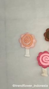 Patch lolipop permen cantik aksesoris hiasan souvenir hampers