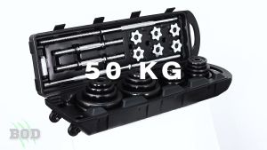 ดัมเบล 50 กิโล สีดำ - เครื่องออกกำลังกาย แบรนด์ IRONTEC