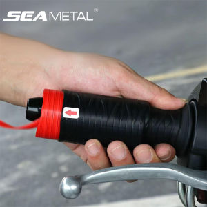 SEAMETAL Motorcycle Silicone Handlebar Cover Self Shrinking Non-Slip Anti Vibration Grip Sleeve