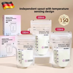 MONLEYTA | New Small Capacity Breast Milk Storage Bags 100ml Disposable Breastfeeding Preservation Bags Special For Storing Breast Milk
