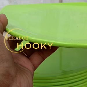 BEST SELLER 12 PCS PIRING PERSEGI 23 CM MELAMIN DINER TEBAL DAN TERLARIS