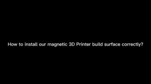 Stiker Hot Bed Printer 3D/Stiker Magnetik Printer 3D/Magnetic Bed Paper Label For Ender-3