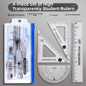 deli | Educational Acrylic Ruler Set