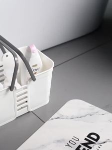 Plastic Bath Storage Basket