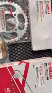 Bộ nhông sên dĩa exciter ( 2006 - 2010 ) chính hãng Yamaha Thailand.