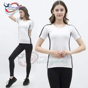 BAJU SENAM LENGAN PENDEK / BAJU SENAM WANITA