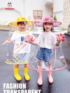 Bobdog 360 Kids Adult Space Capsule Rain Cover Fantastic Rainproof Accessories Matching Poncho Baby Cloak Storage Raincoat