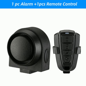 Wsdcam Vibration Sensing Bike Alarm with Remote 115db Bicycle Alarm System Anti Theft Wireless Motorcycle Alarm Cycling Security