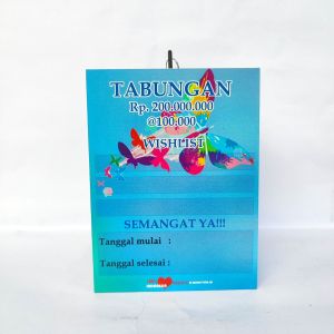 celengan target viral jumbo 100juta+kunci gembok premium tahan air