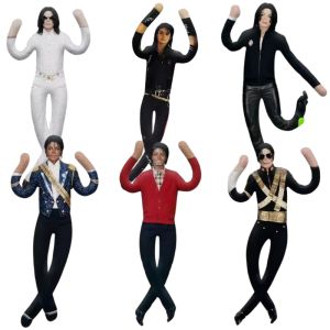 Trending Michael Jackson Cosplay Prop Doll Plush Stuffed Figure Dolls Room Decoration Abstract Joint Mobility Props Blind Box