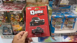 Mô Hình Xe Qube Carz #012 Porsche 911 Carrera RS 2.7 (Black/Red) - Mini GT